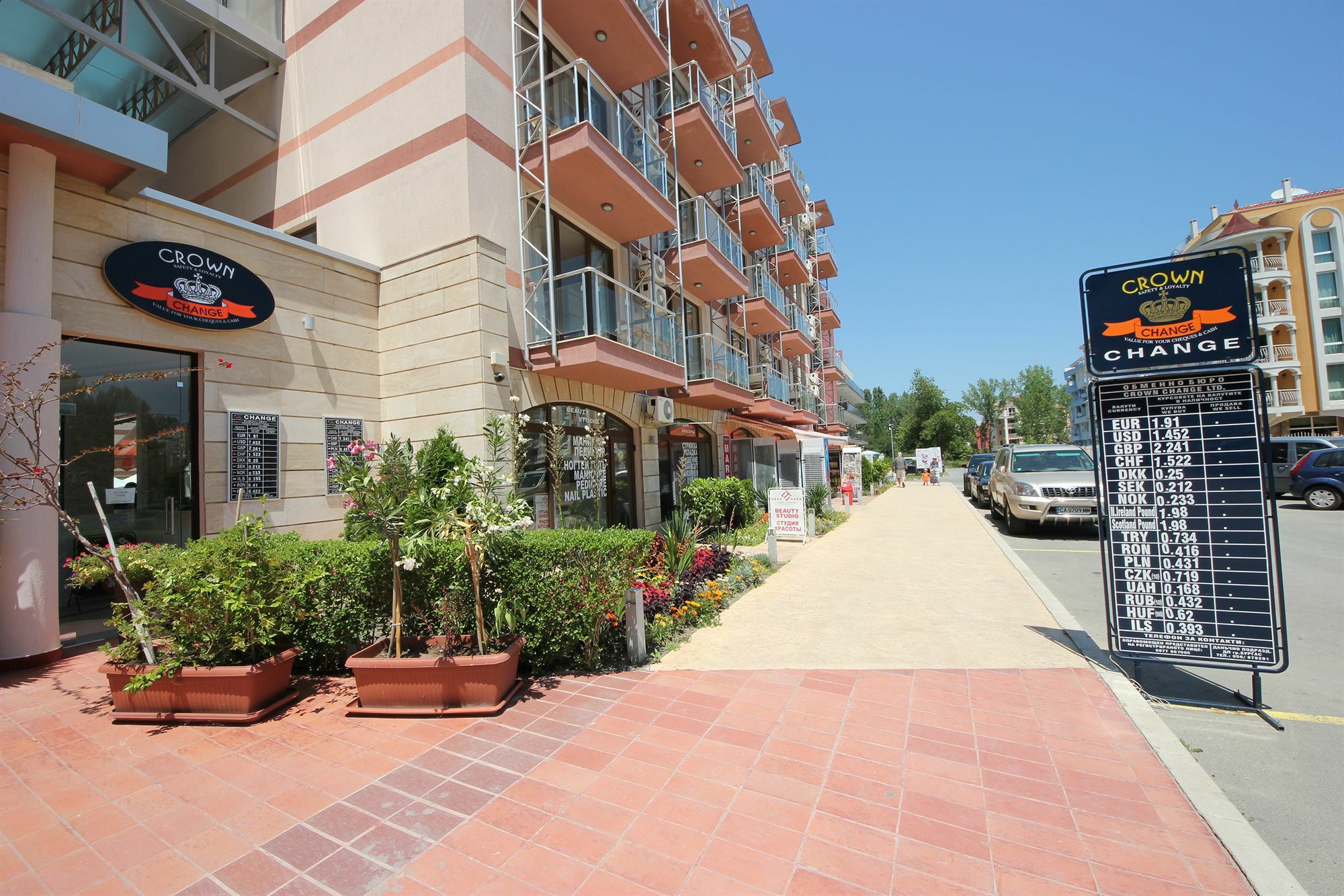 Menada Tarsis Apartments Sunny Beach Exterior foto